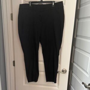 Lane Bryant Black Ankle Pants